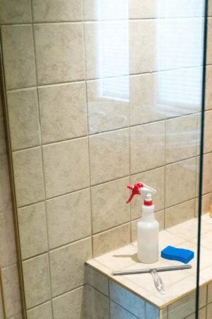 This tutorial will show you two ways to remove soap scum from glass shower door. It is very easy to get those doors see through once again!