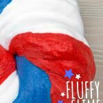 Fluffy Slime 4th of July Edition
