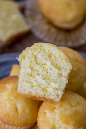Mini cornbread muffins are a sweet treat perfect for little hands. These muffins are easy to make and a perfect addition to the lunchbox. 
